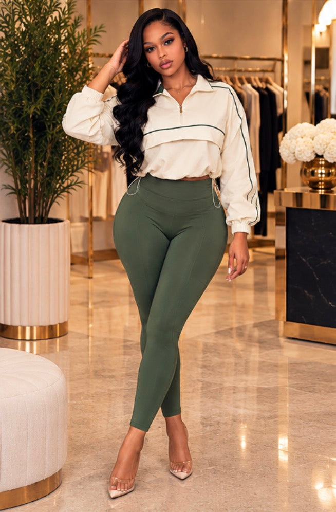 Crop Pullover Set