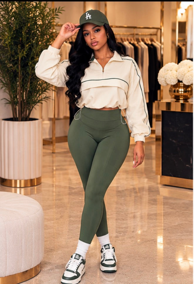 Crop Pullover Set