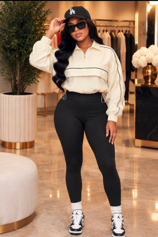 Crop Pullover Set